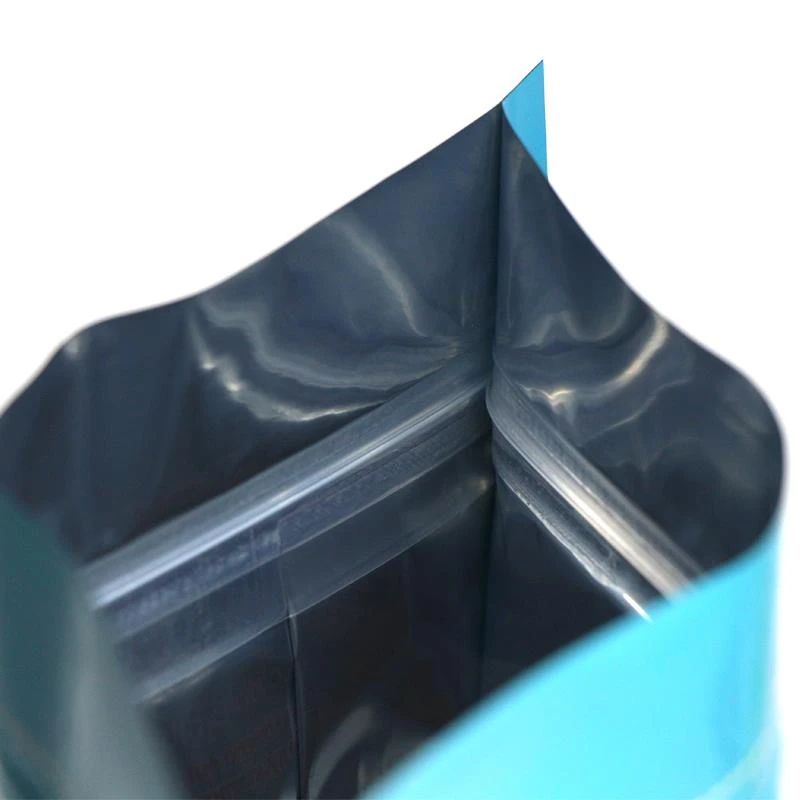 Boîte de papier d'emballage de salade de feuille d'aluminium de tirette Aluminum foil salad zipper packaging box pouch