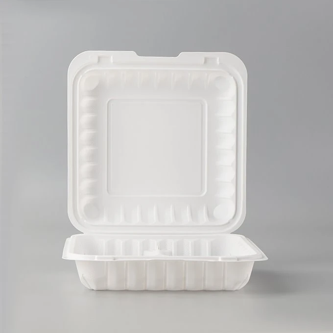 disposable hinged food box