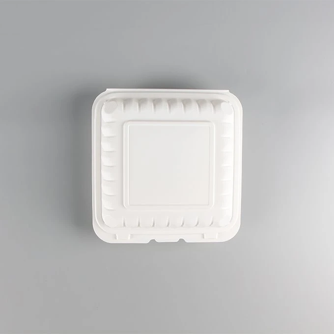 hinged food container