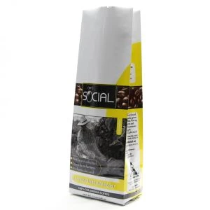 Sac d'emballage de café de gousset latéral de papier d'aluminium
