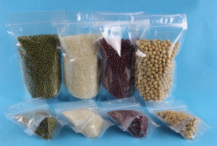 PET / CPP Transparenct Doypack Sachet d'emballage de fruits secs