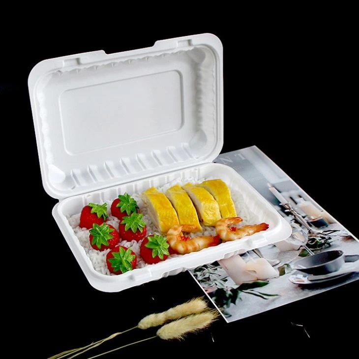 Clamshell To Go Containers 6x9 pouces avec rapport de test FDA