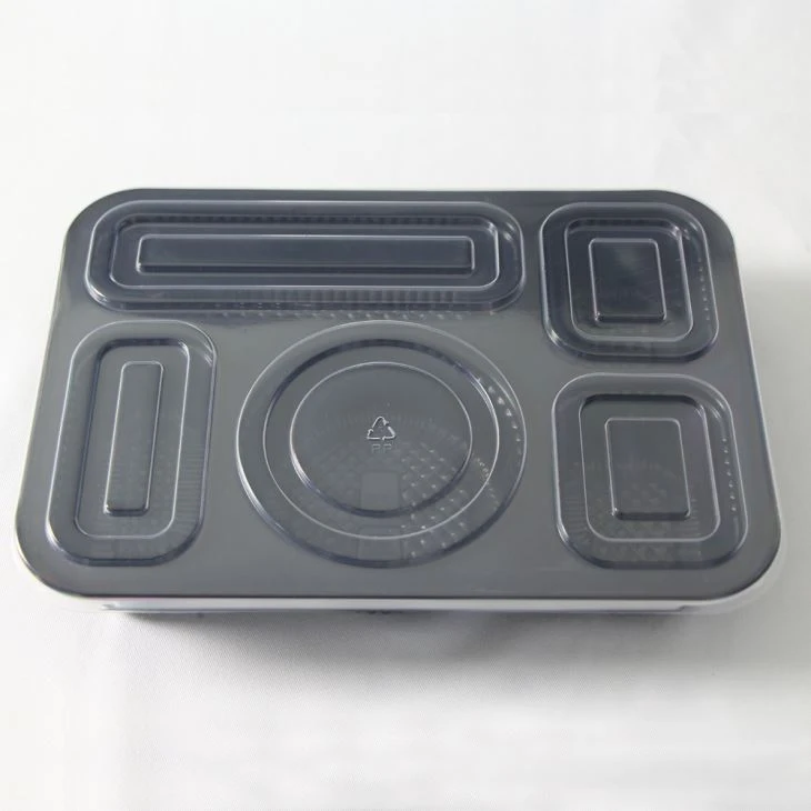 Récipients alimentaires à emporter en plastique pour les emballages de restauration rapide