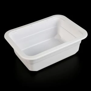 1000ml micro-ondable jetable en plastique repas préparation restauration emballage plateau fabricant
