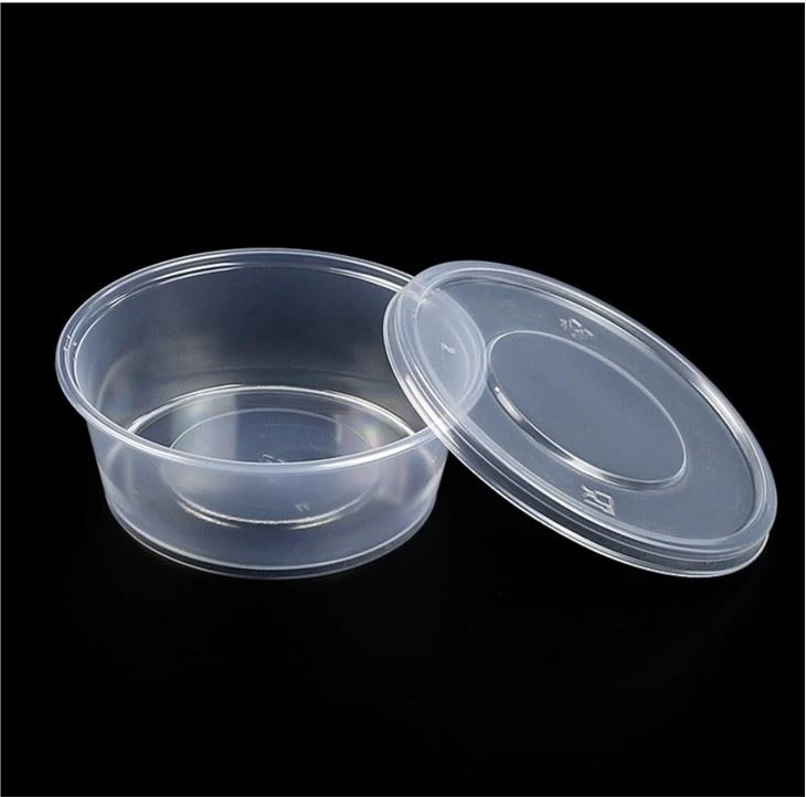 Bol de récipient à soupe rond en plastique jetable en PP