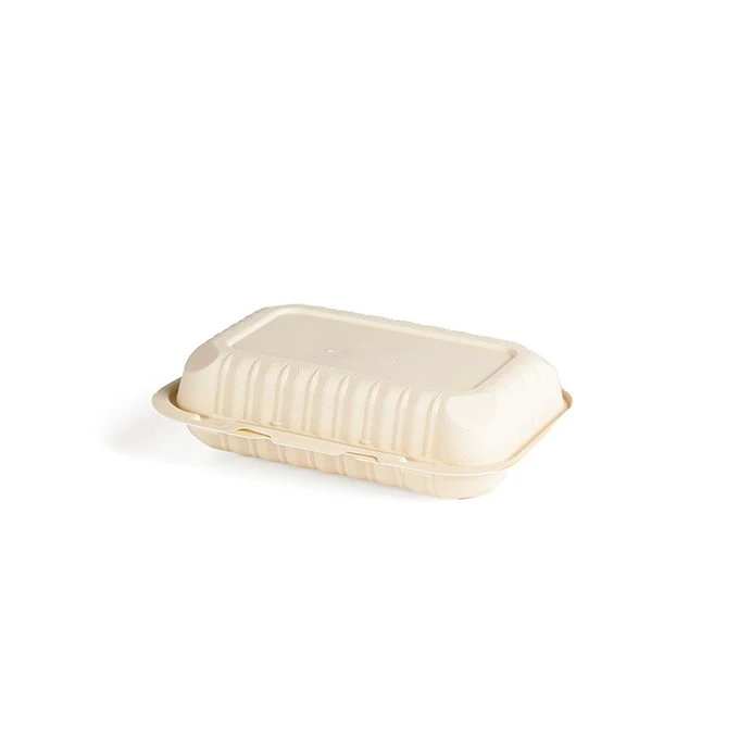 205 Takeout Packaging Food Container Disposable To-go Lunch Box Takeaway Container Plastic Food Box 9x6inch