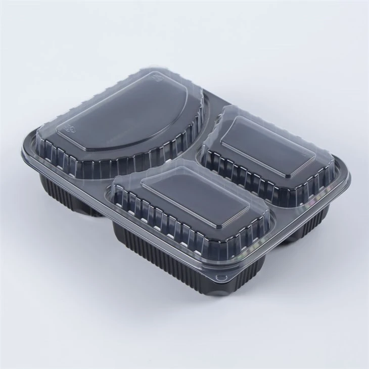 Boîtes à bento pour déjeuner à emporter à 3 compartiments