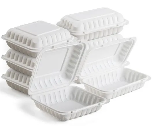 Boîte de nourriture carrée à emporter de 40 oz