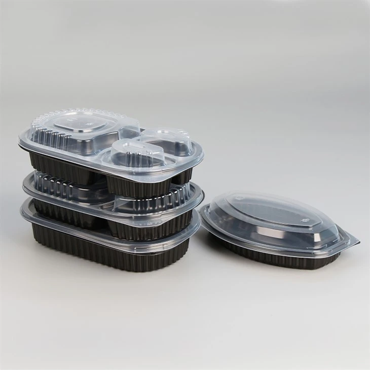 Conteneurs de préparation de repas à compartiments