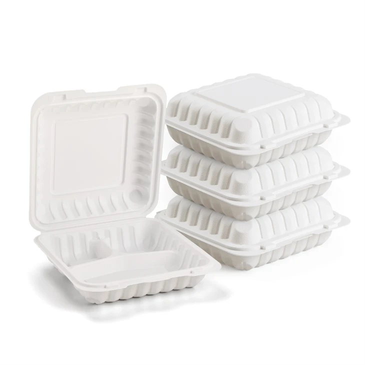 Contenants alimentaires jetables en plastique
