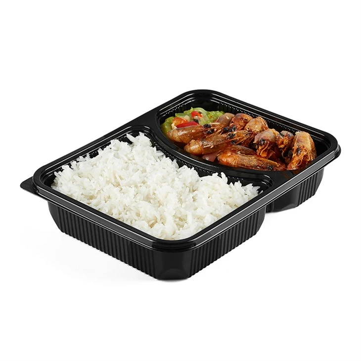 Contenants alimentaires jetables allant au micro-ondes