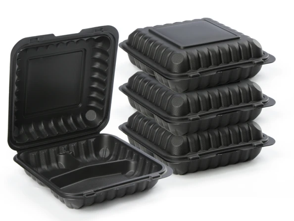 Boîtes à lunch jetables écologiques