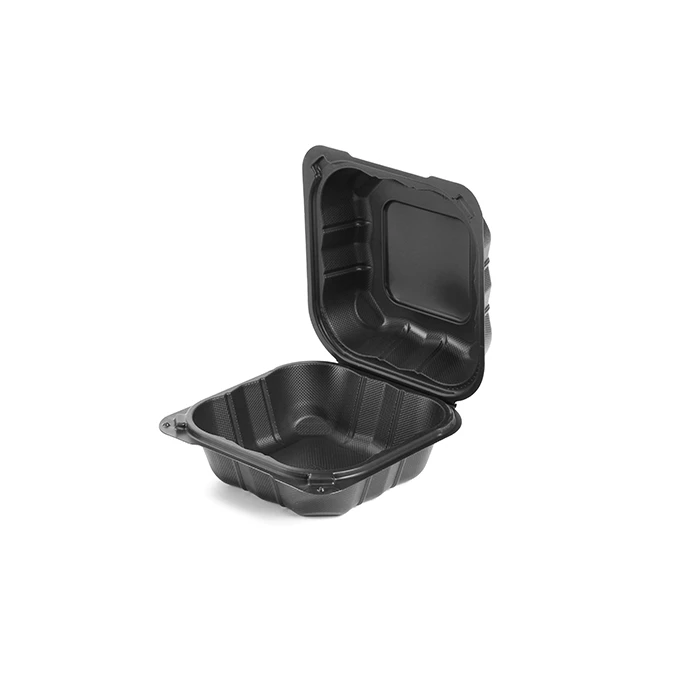 Boîtes repas à emporter à charnière
