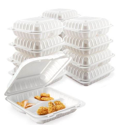 Boîte de préparation de repas à 3 compartiments MFPP