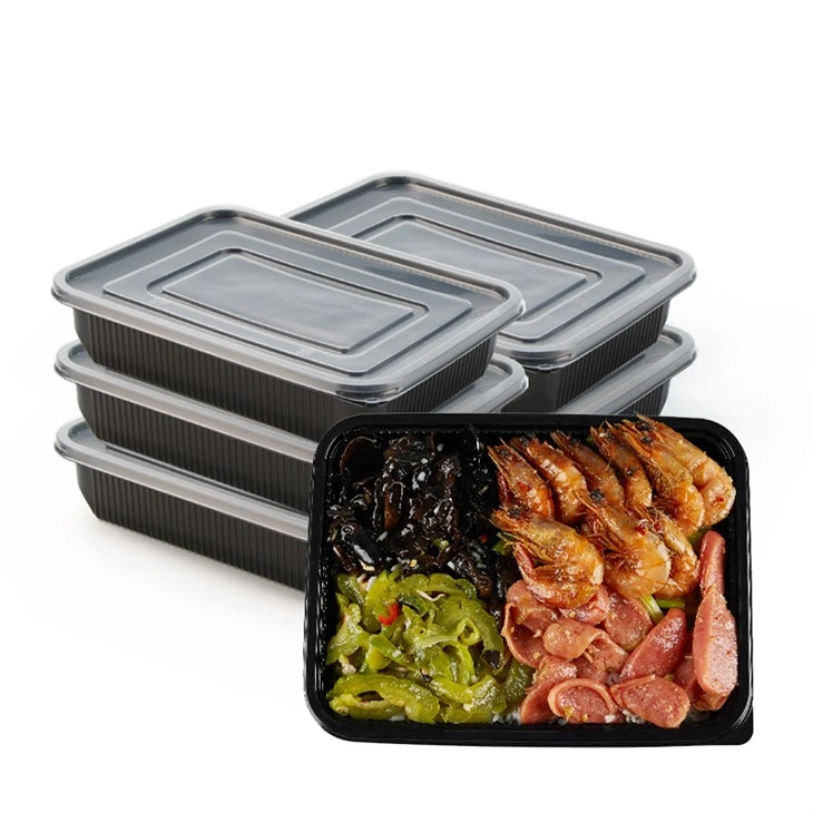 Récipient pour aliments à emporter allant au micro-ondes