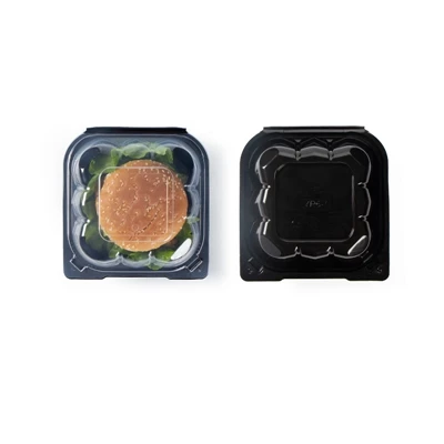 Où est la boîte à lunch jetable après les plats à emporter