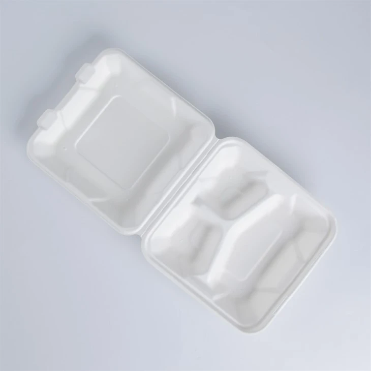 Boîte à bento jetable en papier