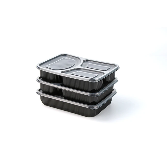 Conteneurs de préparation de repas personnalisés en plastique