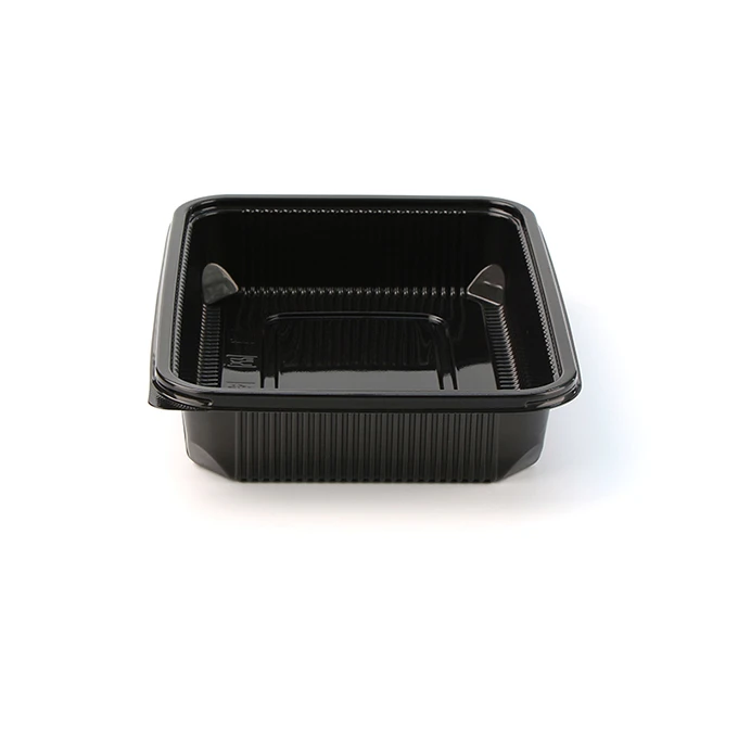 Récipient de préparation de repas en plastique allant au micro-ondes