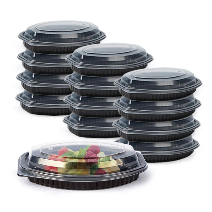 Contenants de préparation de repas réutilisables en plastique