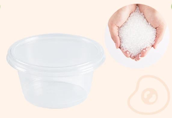 Tasse à sauce en plastique