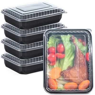Contenants de préparation de repas de 47 oz avec couvercles