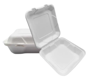 Contenants alimentaires Bagasse To Go 8''