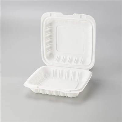 Récipient alimentaire à charnière 9x9