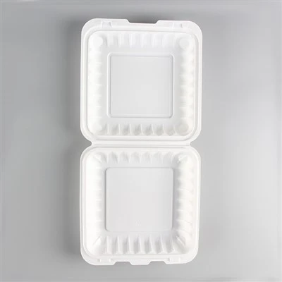 Récipient biodégradable pour aliments à emporter