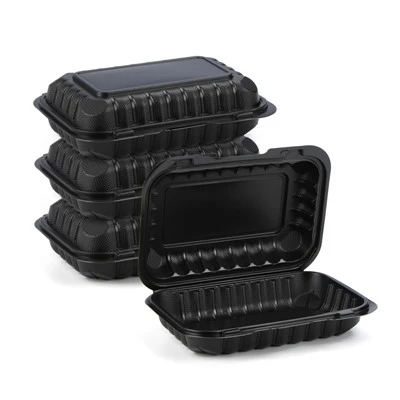 Boîtes à emporter à clapet 9x6