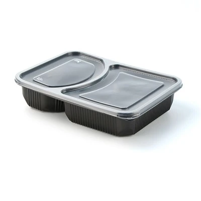 Conteneurs de préparation de repas en plastique colorés