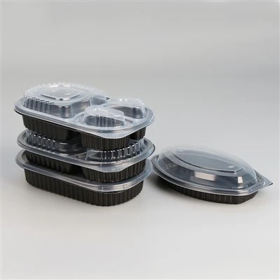 Conteneurs de préparation de repas à compartiments