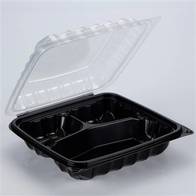 Récipient jetable pour aliments à emporter