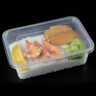 Conteneurs de stockage des aliments jetables en plastique