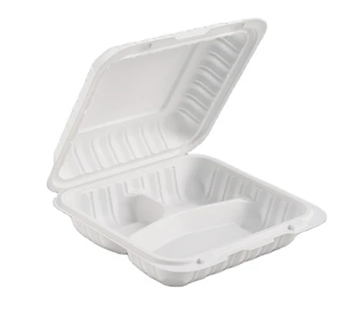 Contenant alimentaire à emporter blanc MFPP de 28 oz