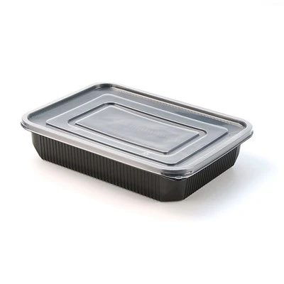 Ensemble de stockage de nourriture de récipients de préparation de repas en plastique