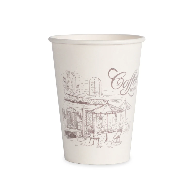 Gobelet en papier simple couche de 8 oz