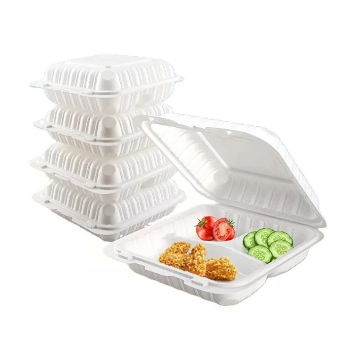 Boîte à nourriture en plastique pour emporter