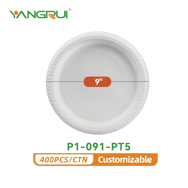  plastic plates for party