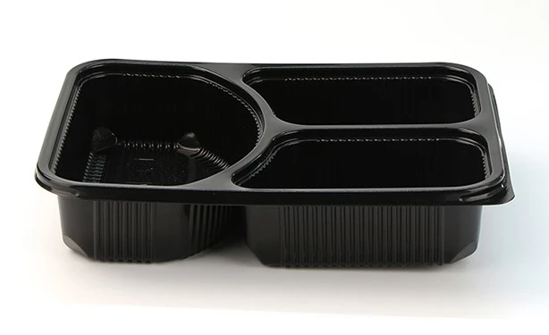  Leak-proof 3 compartment Food Prep Container