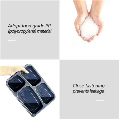 5-compartment To-go Bento Box