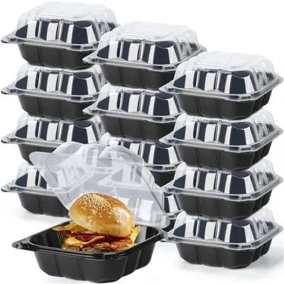 Black To-go Container